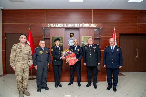 İl Jandarma Komutanımız Tümgeneral Sayın Selçuk YILDIRIM'ın Polis Haftası Ziyareti